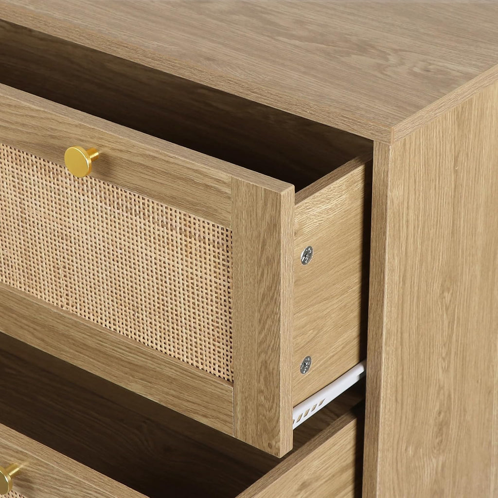 Cajoneras Rattan & Oak Heritage
