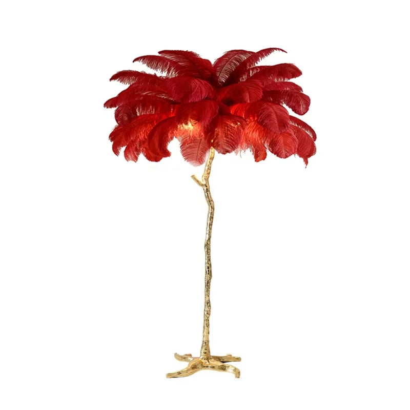 Lampara Ostrich Sculpt