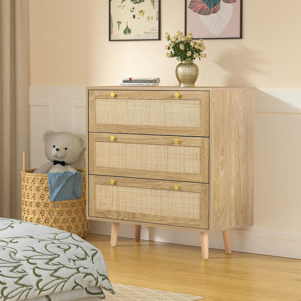 Cajoneras Rattan & Oak Heritage
