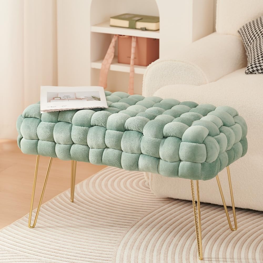 Banqueta Aqua Velvet