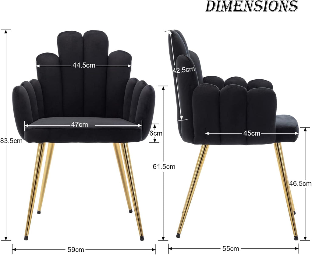 Chairus Velvet Duo – Elegancia Moderna con Alma Art Déco