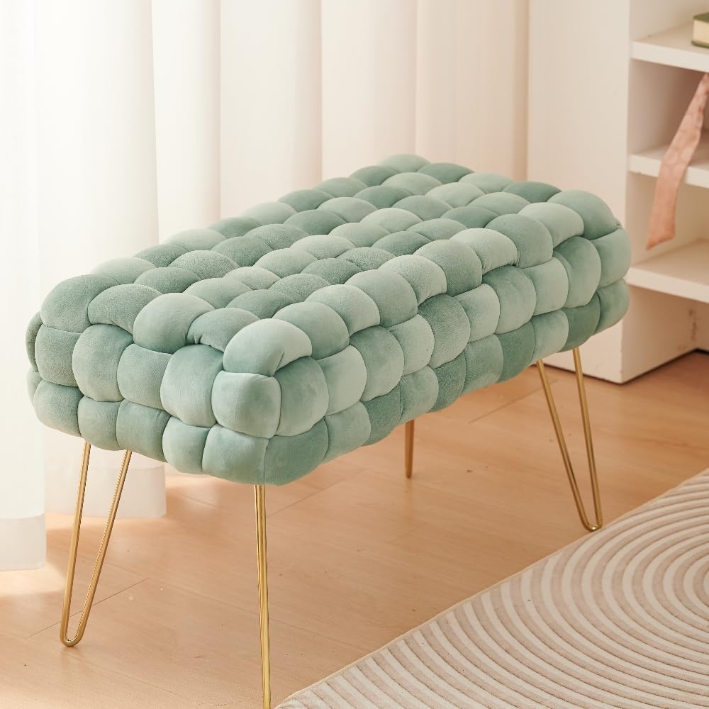 Banqueta Aqua Velvet