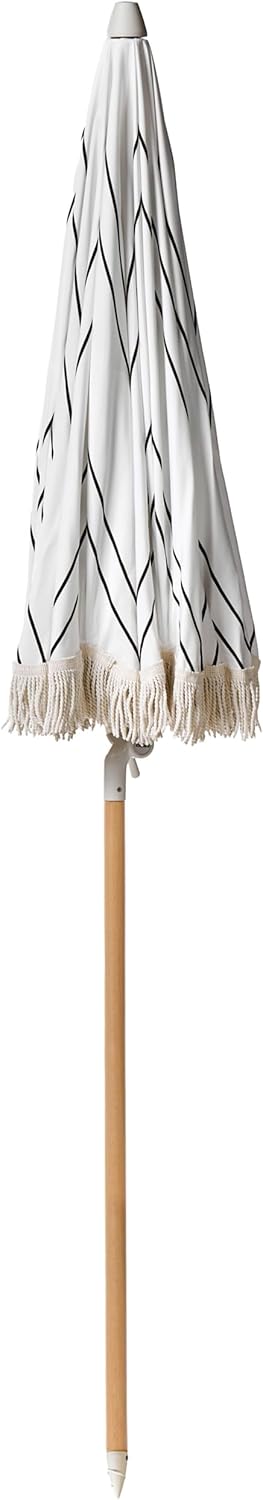 Sombrilla Madera Beliani Mondello