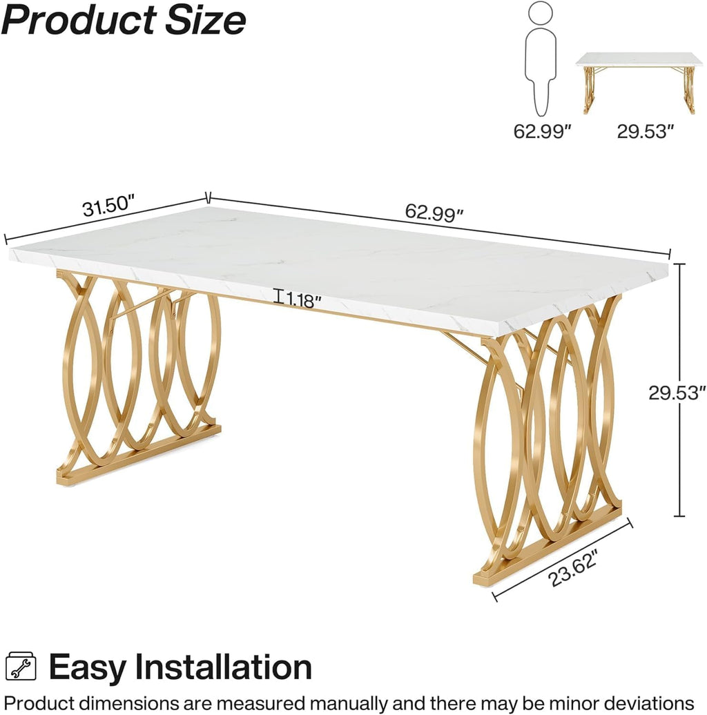 Mesa de Comedor Aura Gold