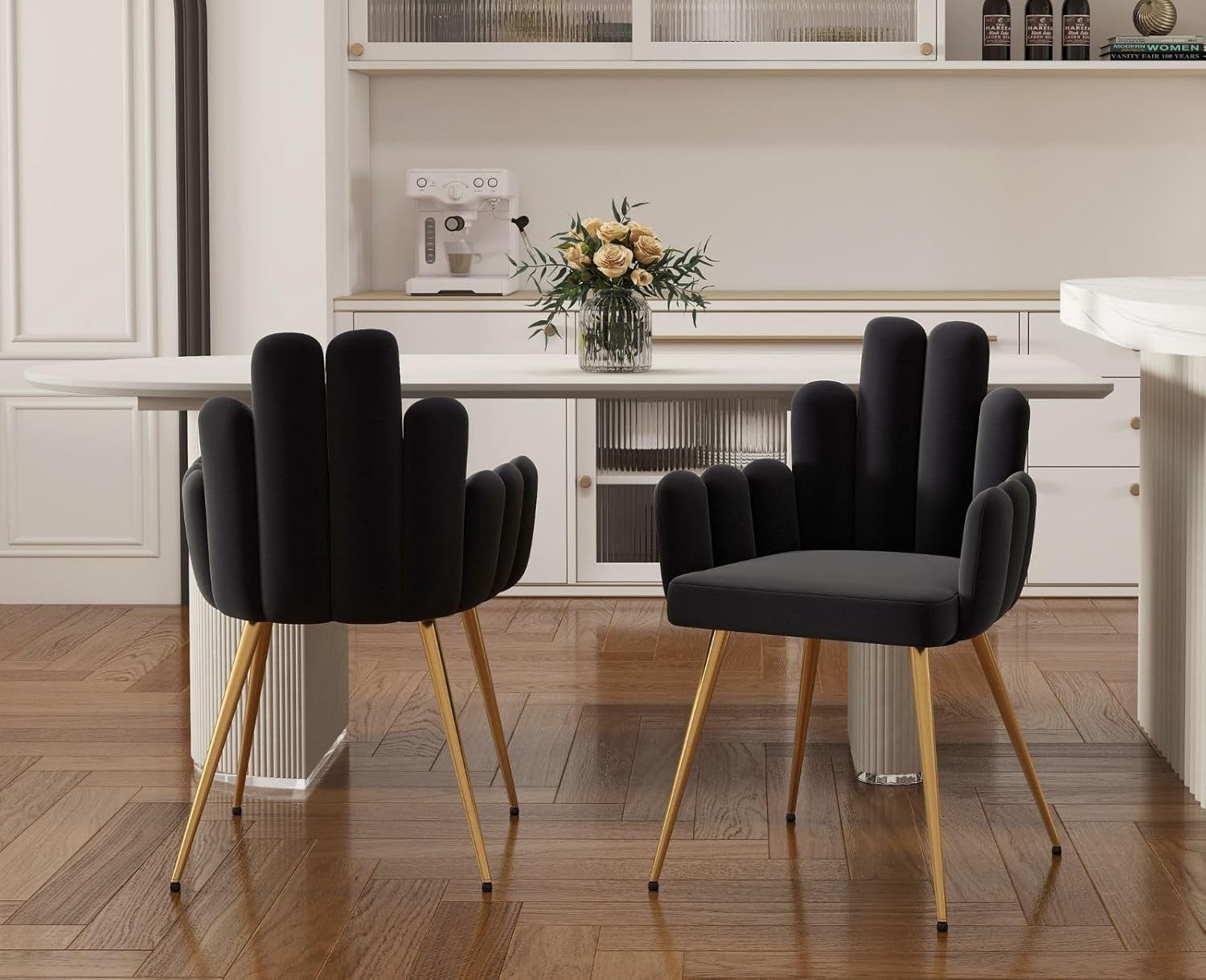 Chairus Velvet Duo – Elegancia Moderna con Alma Art Déco