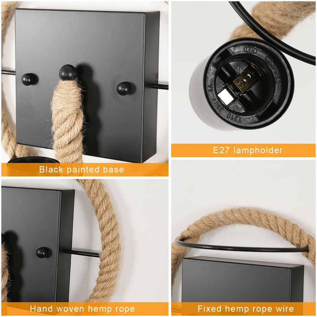 Aplique Pared  Rustico 