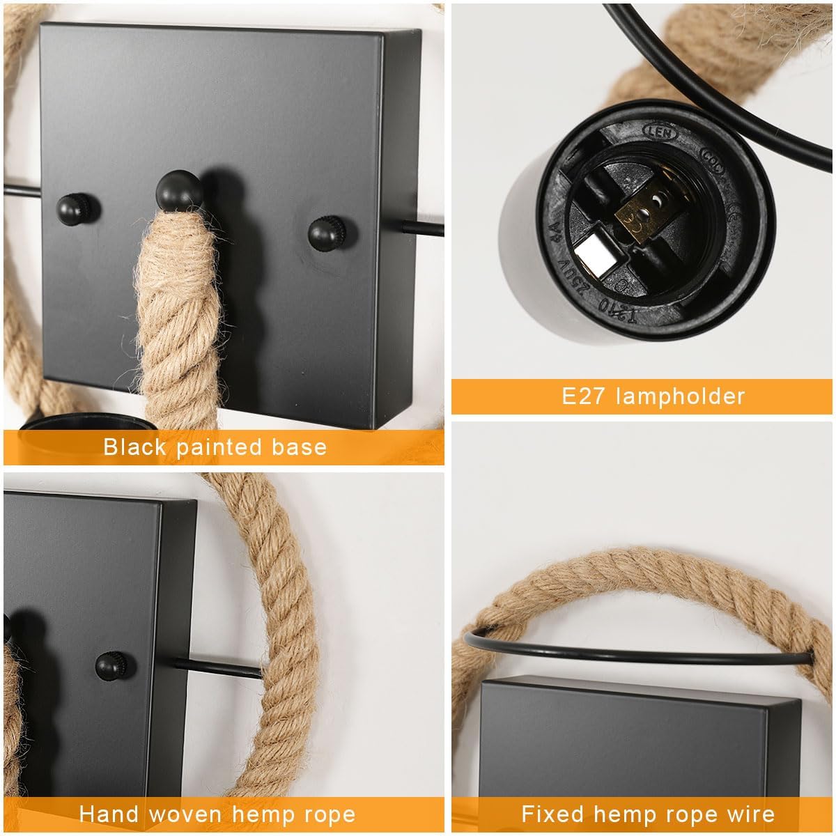 Aplique Pared  Rustico 