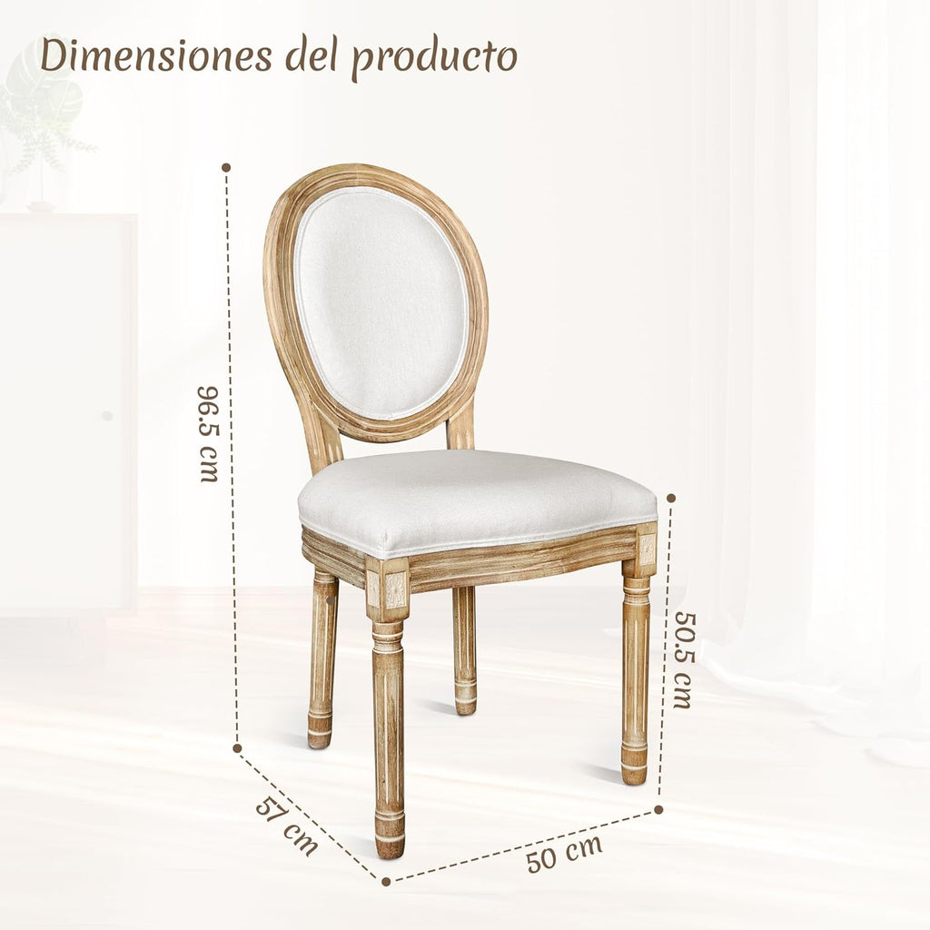 Sillas Medallón Louis