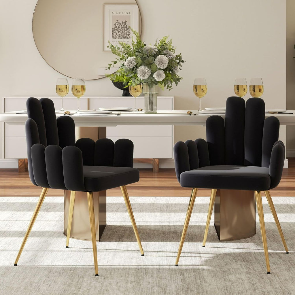 Chairus Velvet Duo – Elegancia Moderna con Alma Art Déco