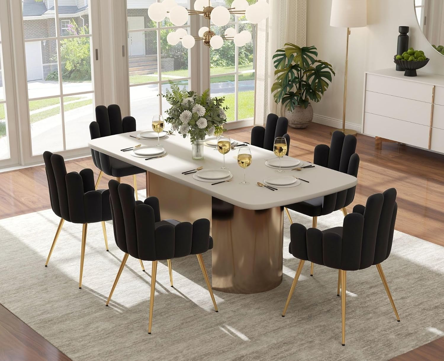 Chairus Velvet Duo – Elegancia Moderna con Alma Art Déco