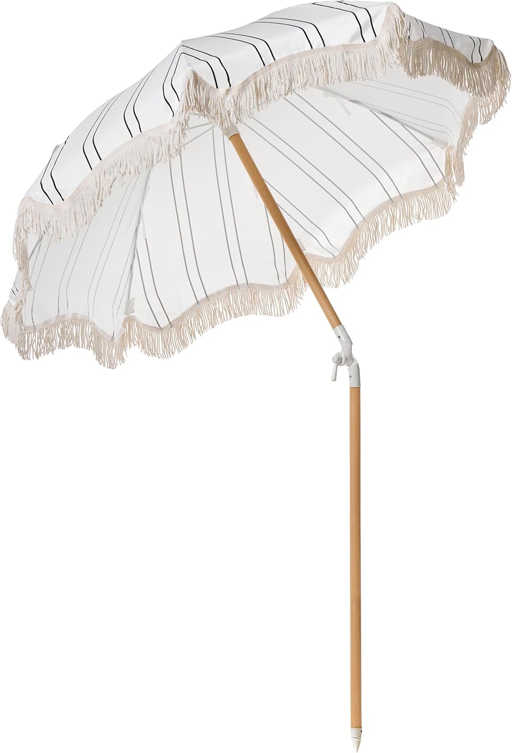 Sombrilla Madera Beliani Mondello