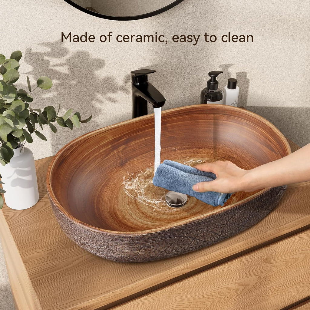 Lavabo Homary Oval Terra