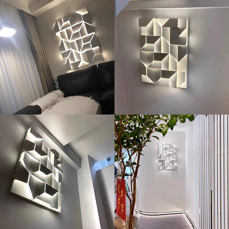 Escultura de Luz: Aplique Mural Nordic Art