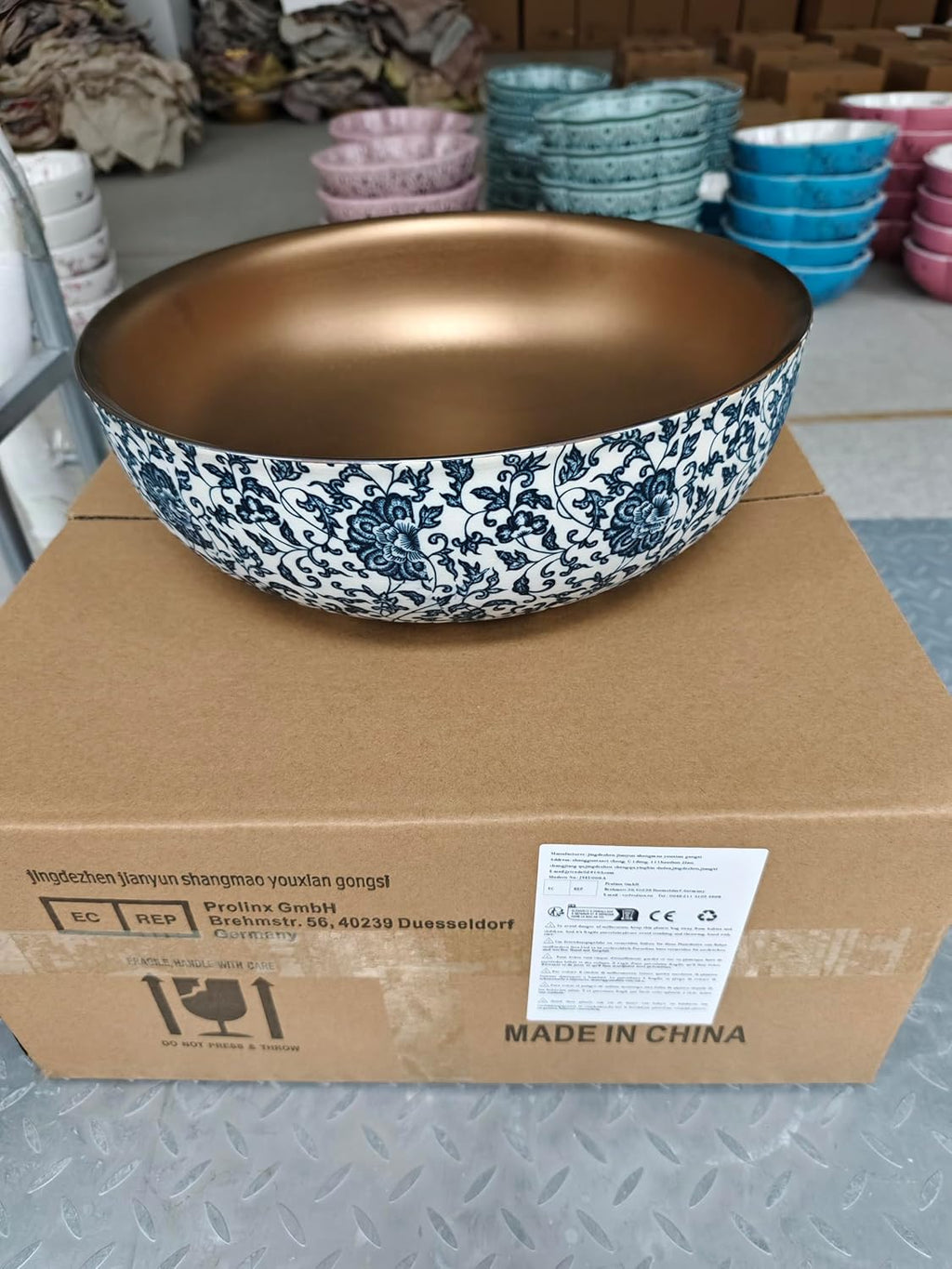 Lavabo Azure Porcelain Sphere