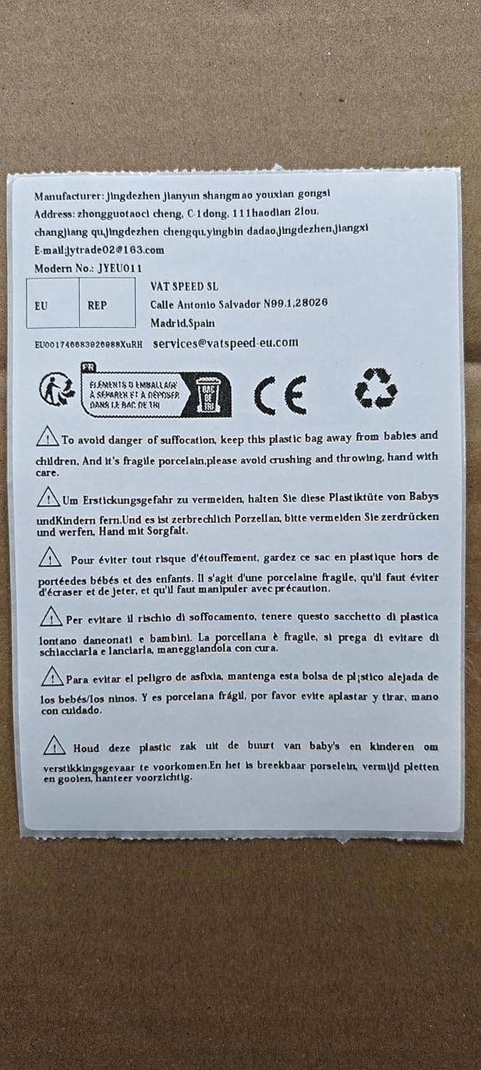 Lavabo Jingdezhen Royal Gold