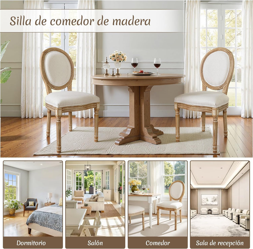 Sillas Medallón Louis