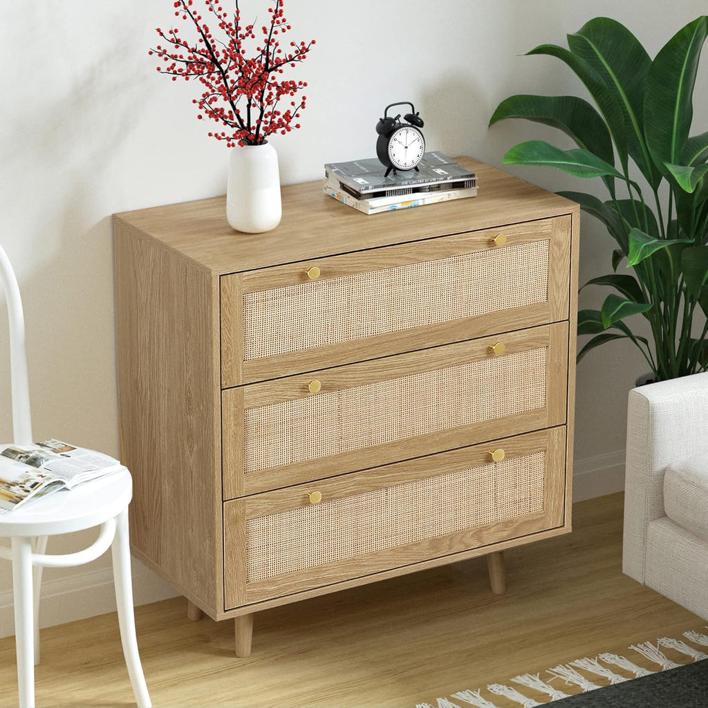 Cajoneras Rattan & Oak Heritage