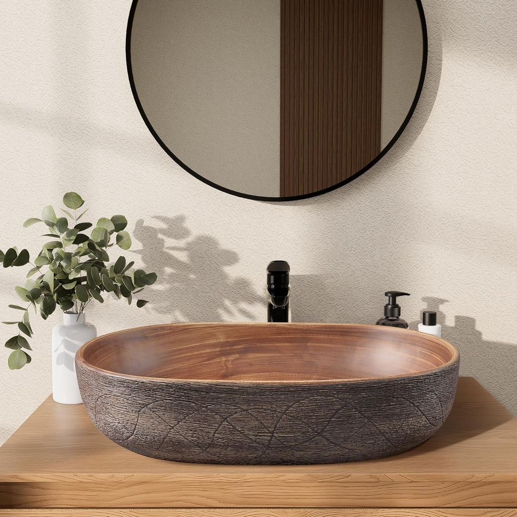 Lavabo Homary Oval Terra