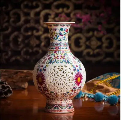 Jarrón de Porcelana Impérial Jingdezhen