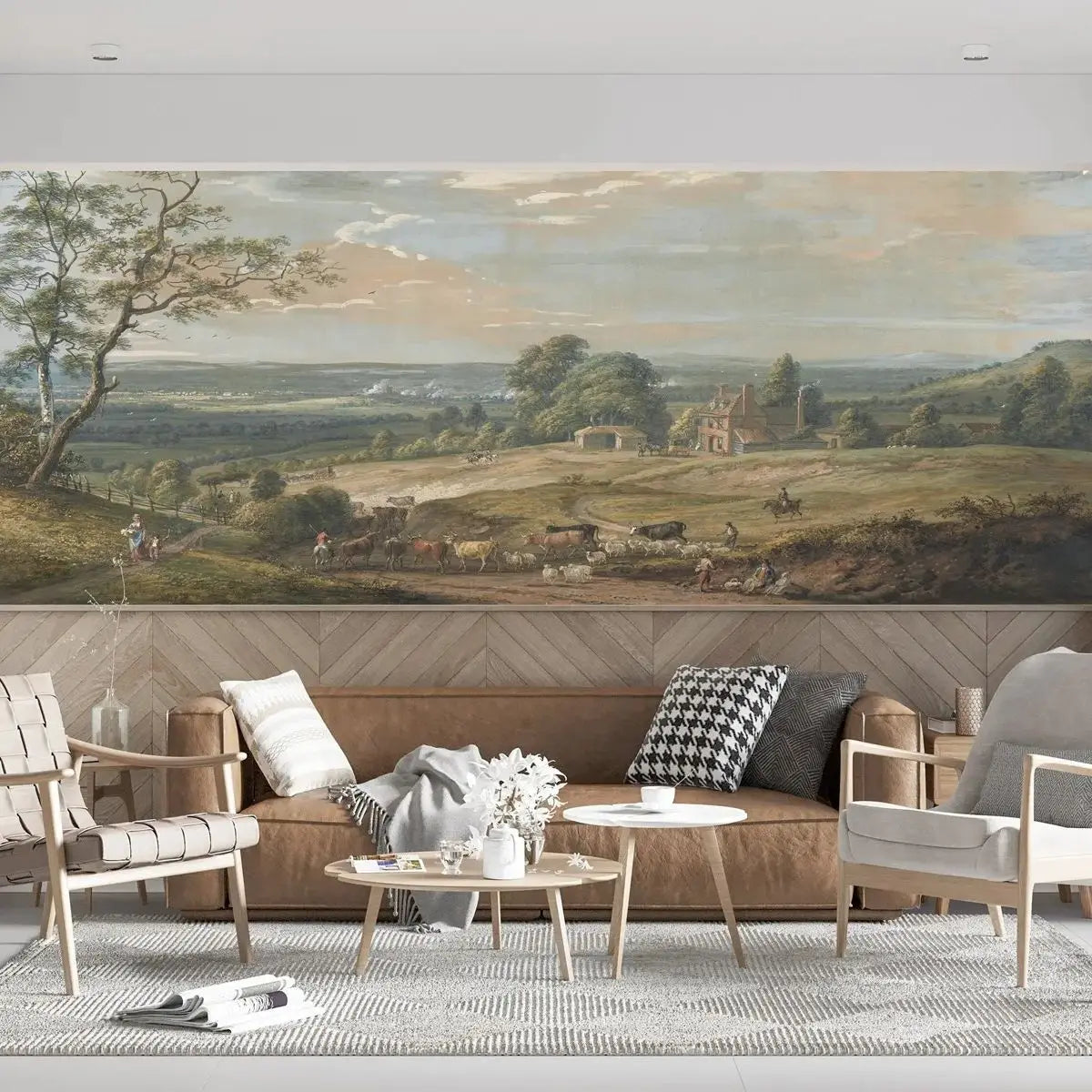 Mural Pastoral Antique