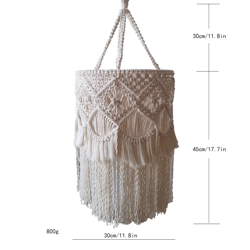Lámpara Macramé Lumière Bohème