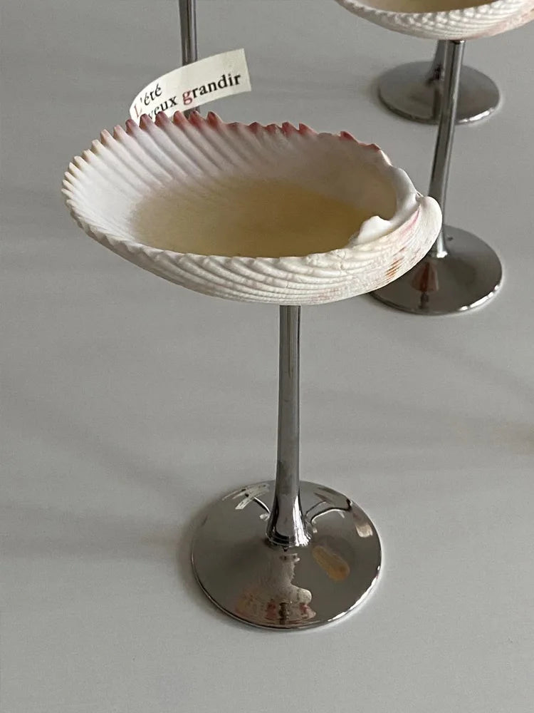 Copa de Cristal 'Nautilus' – Artesanía Nórdica y la Poética del Mar
