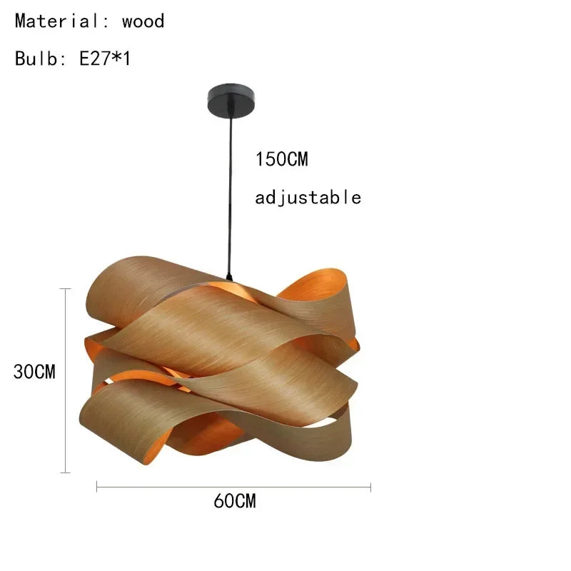 Lámpara Wood-Skin