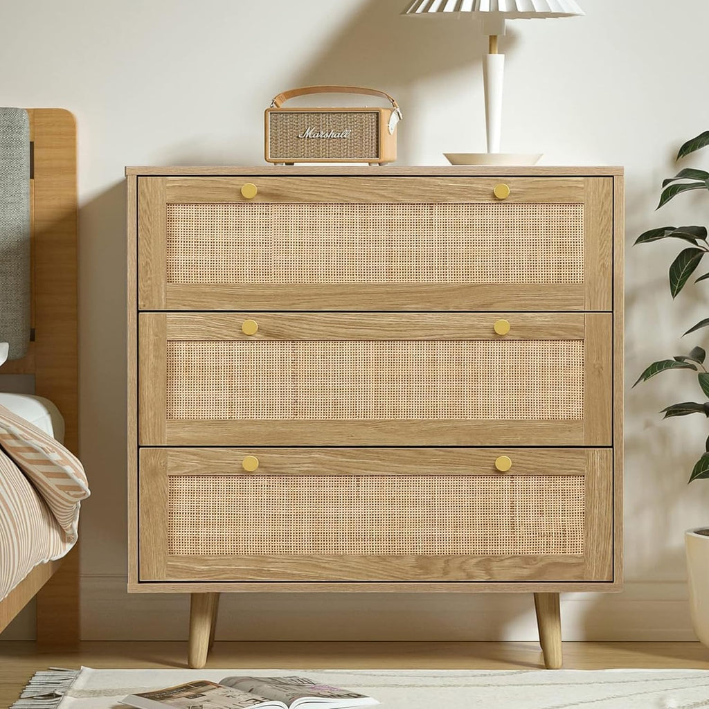 Cajoneras Rattan & Oak Heritage