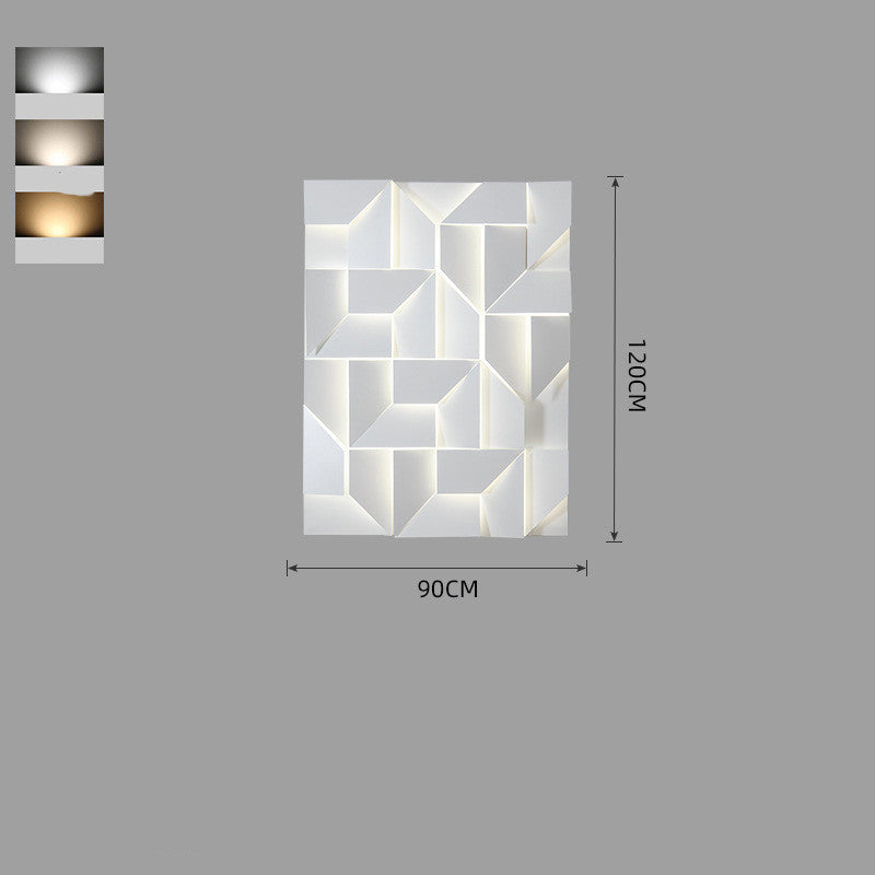 Escultura de Luz: Aplique Mural Nordic Art
